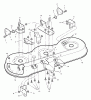 Murray 461008x92A - B&S/ 46" Garden Tractor (2003) (Walmart) Ersatzteile Mower Housing