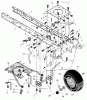 Murray 461018x99A - B&S/ 46" Garden Tractor (2001) (AAFES) Ersatzteile Front Frame Assembly
