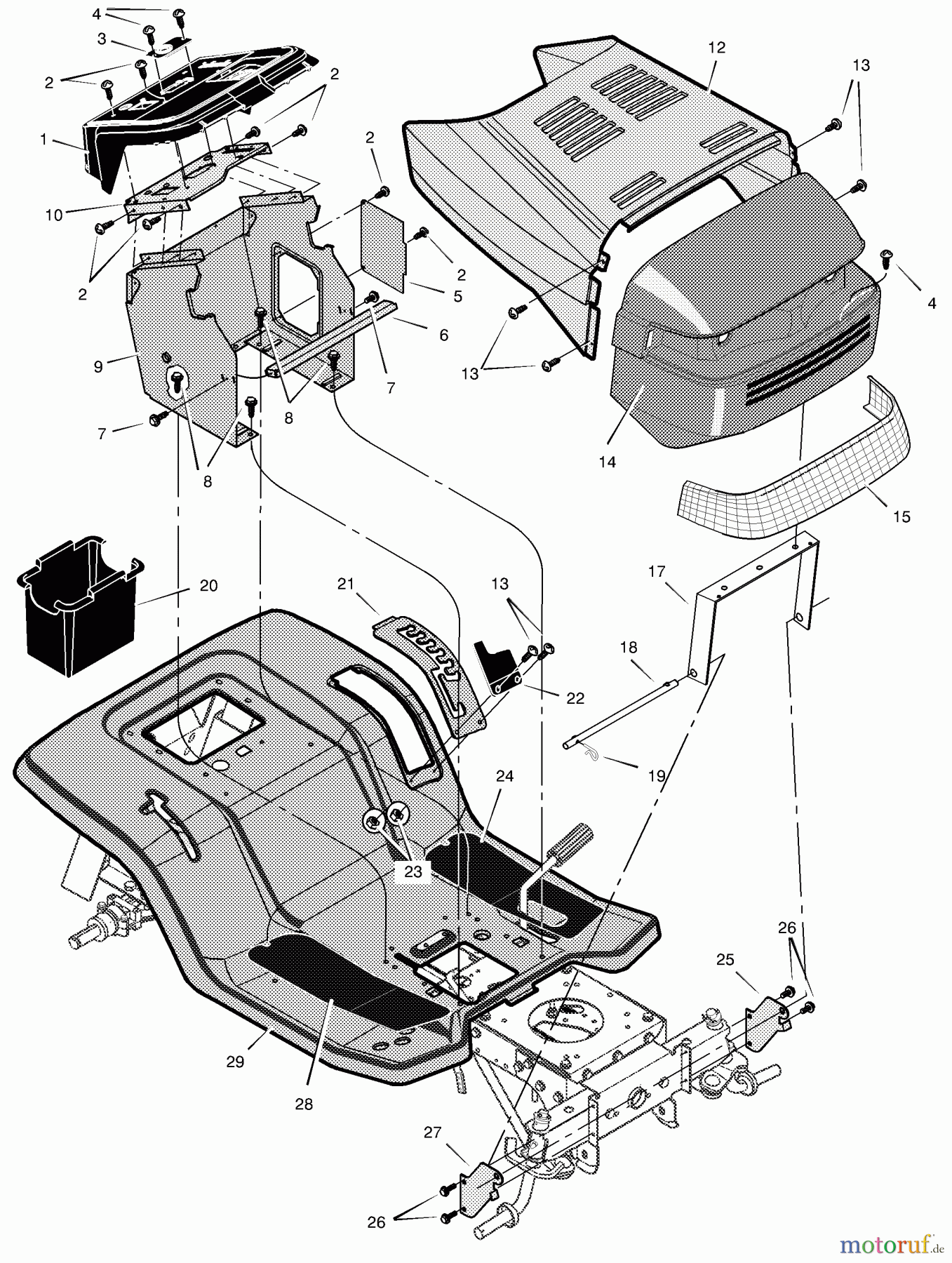  Murray Rasen- und Gartentraktoren 461018x99A - B&S/Murray 46