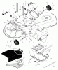 Murray 461018x99A - B&S/ 46" Garden Tractor (2001) (AAFES) Ersatzteile Mower Housing Suspension