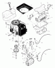 Murray 461018x99B - B&S/ 46" Garden Tractor (2002) (AAFES) Ersatzteile Engine Mount Assembly