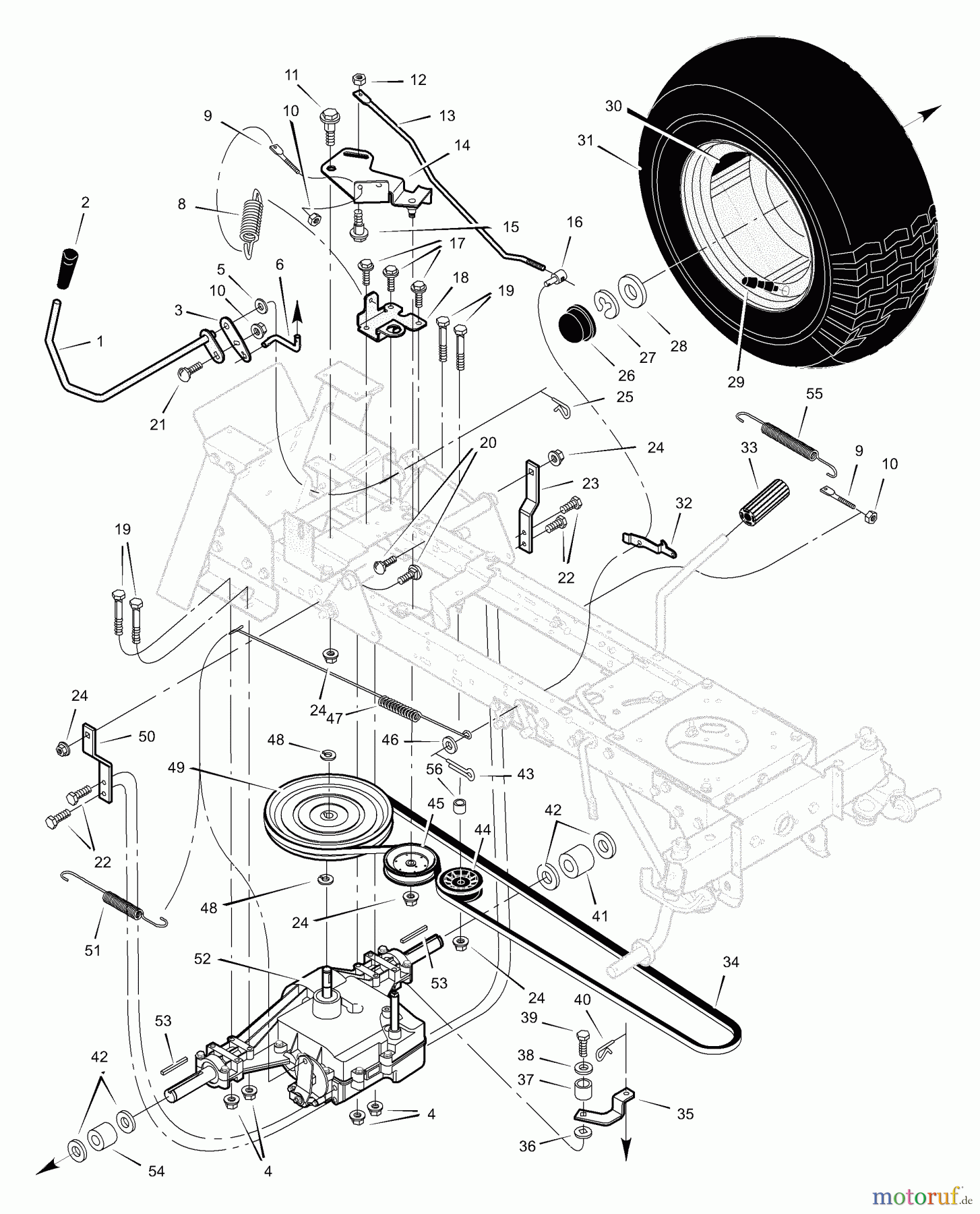  Murray Rasen- und Gartentraktoren 461018x99B - B&S/Murray 46
