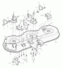 Murray 461018x99B - B&S/ 46" Garden Tractor (2002) (AAFES) Ersatzteile Mower Housing