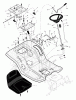 Murray 461018x99B - B&S/ 46" Garden Tractor (2002) (AAFES) Ersatzteile Seat Deck