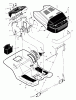 Murray 46102x6A - Ultra 46" Lawn Tractor (1999) Ersatzteile Hood And Dash
