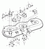 Murray 46102x6A - Ultra 46" Lawn Tractor (1999) Ersatzteile Mower Housing