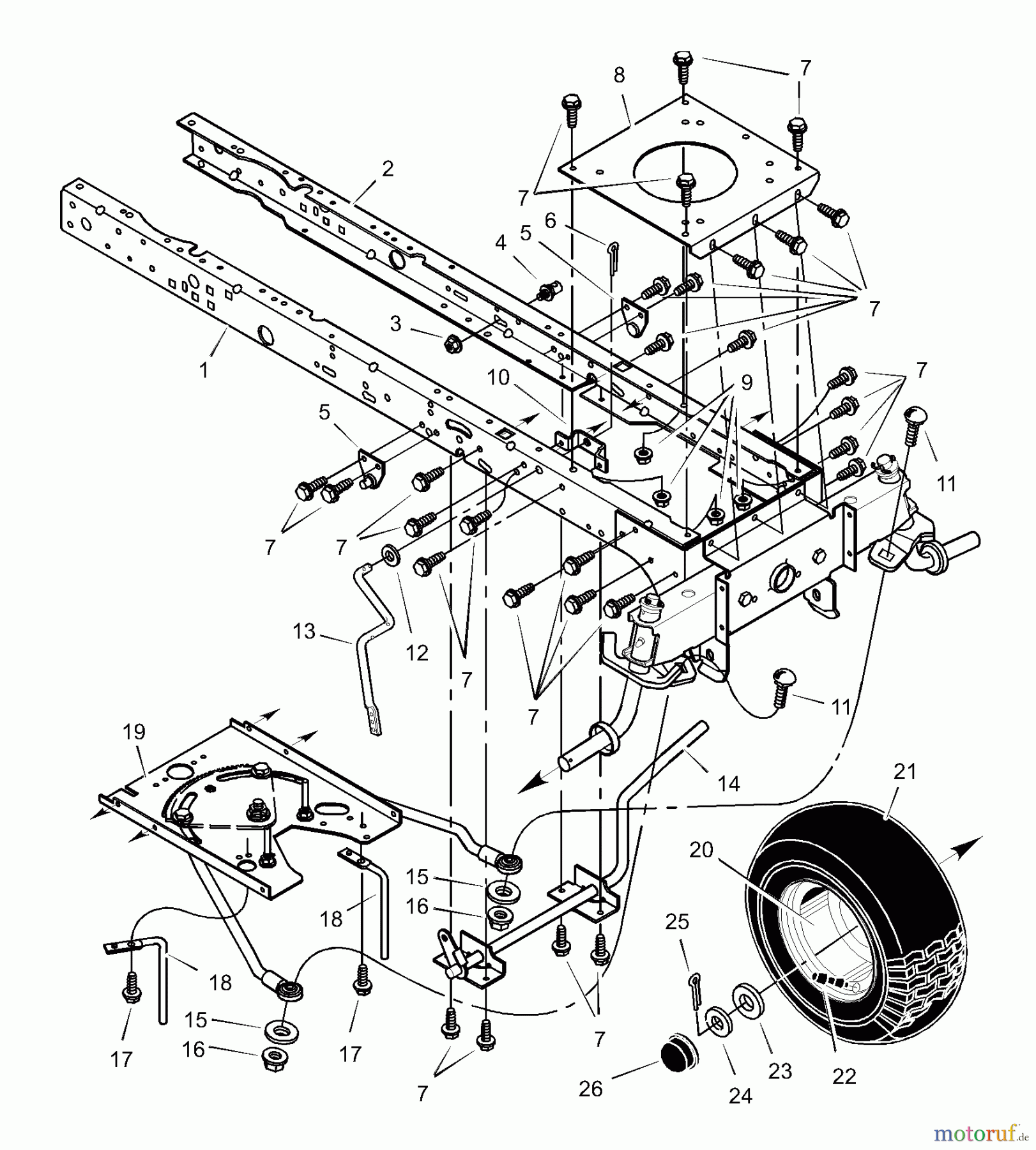 Murray Rasen- und Gartentraktoren 46103B - Murray 46