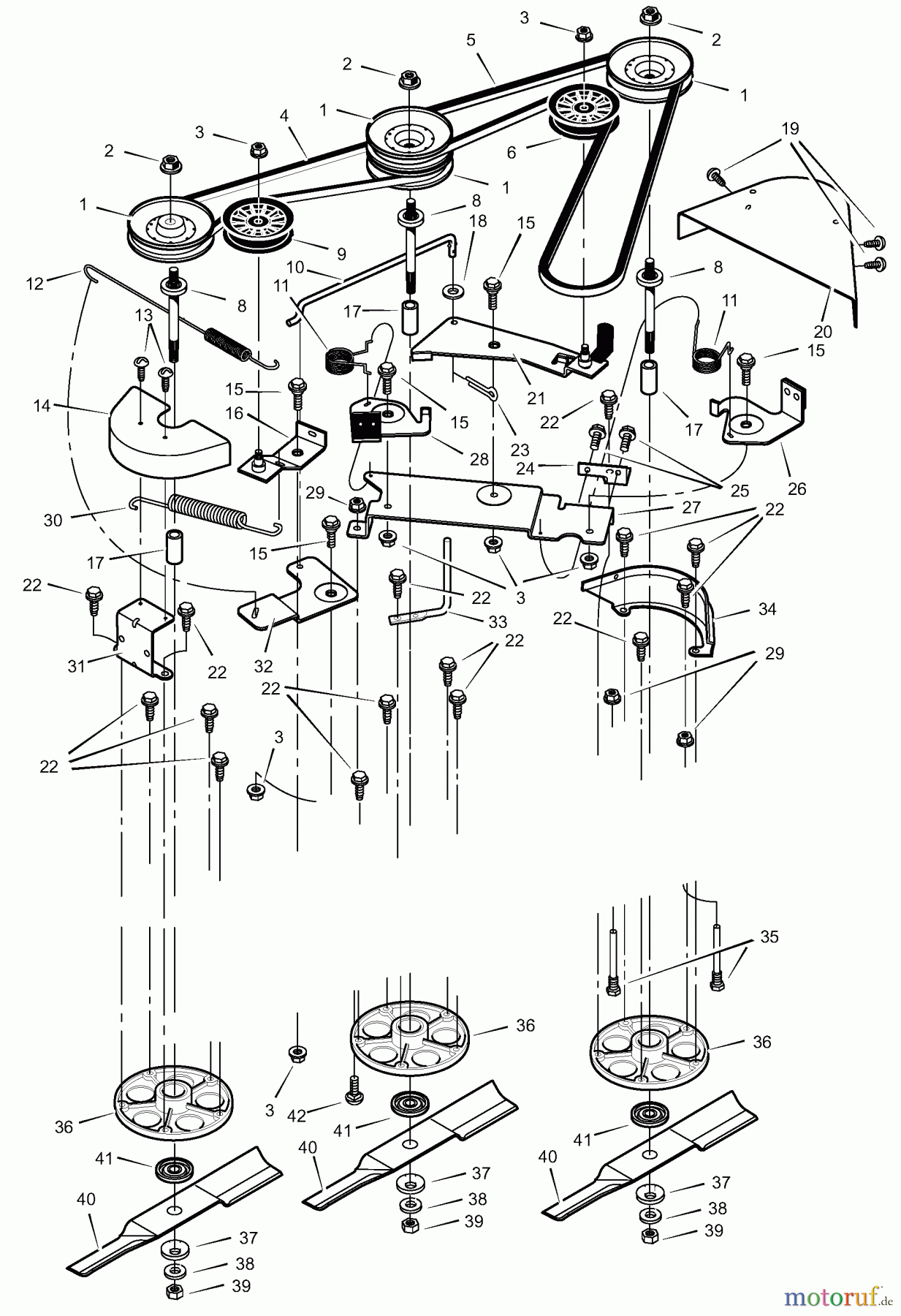  Murray Rasen- und Gartentraktoren 46103x71A - B&S/Murray 46