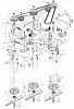 Murray 46103x71A - B&S/ 46" Garden Tractor (1999) (Quality Stores) Ersatzteile Blade Drive