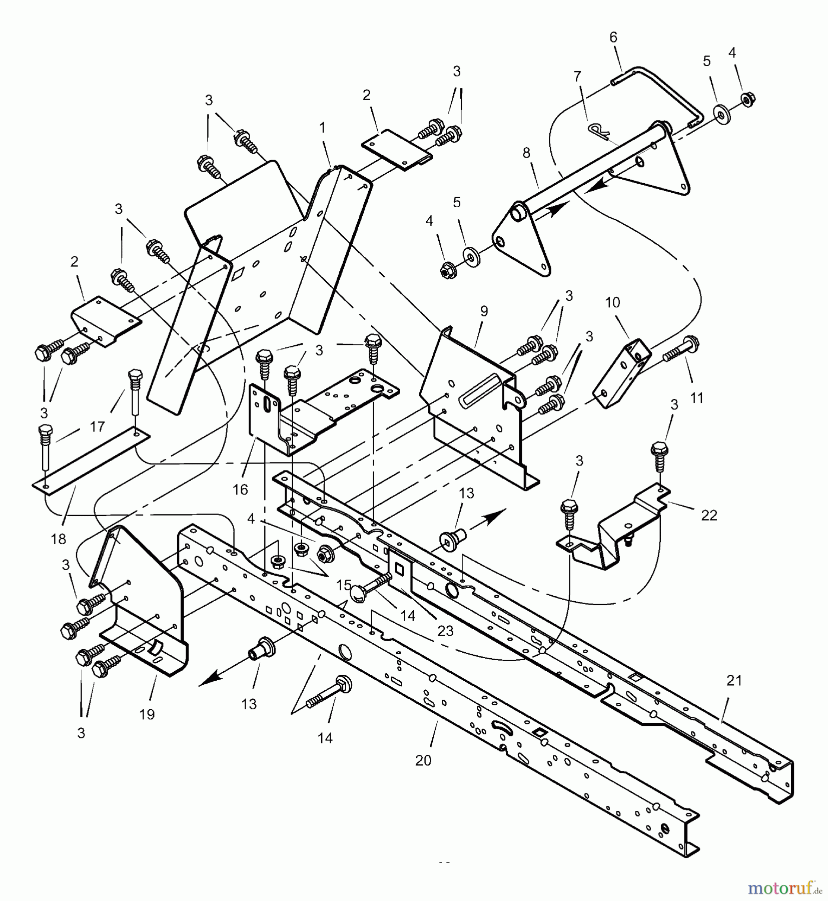  Murray Rasen- und Gartentraktoren 46103x92A - B&S/Murray 46