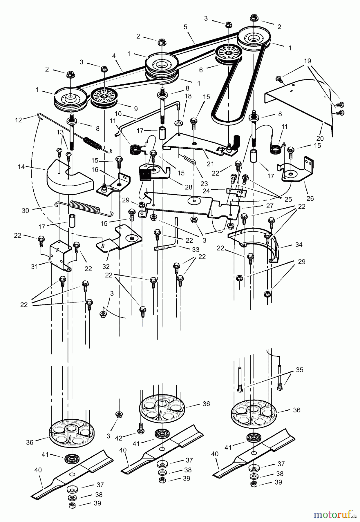 Murray Rasen- und Gartentraktoren 46104x8A - Scotts 46