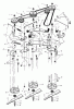 Murray 46104x8A - Scotts 46" Garden Tractor (1999) (Home Depot) Ersatzteile Blade Drive