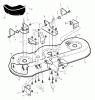 Murray 46104x8A - Scotts 46" Garden Tractor (1999) (Home Depot) Ersatzteile Mower Housing