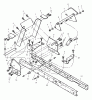 Murray 46104x8A - Scotts 46" Garden Tractor (1999) (Home Depot) Ersatzteile Rear Frame Assembly