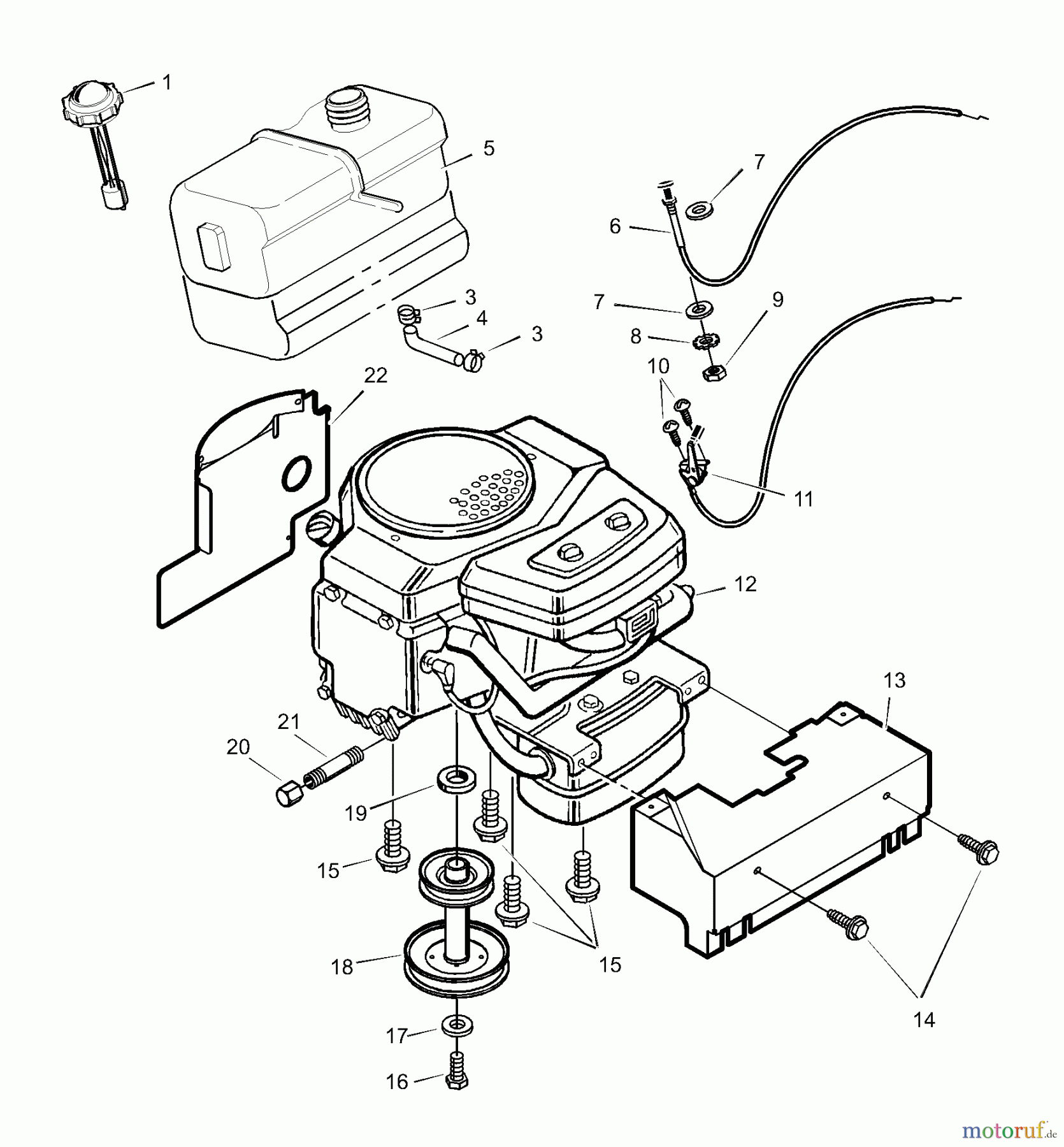  Murray Rasen- und Gartentraktoren 46104x8B - Scotts 46