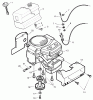 Murray 46104x8C - Scotts 46" Garden Tractor (2001) (Home Depot) Ersatzteile Engine Mount