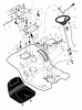 Murray 46106x89A - Yard King Performance 46" Garden Tractor (1999) Ersatzteile Seat Deck