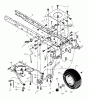 Murray 46108x89A - Yard King Performance 46" Garden Tractor (2000) Ersatzteile Front Frame Assembly