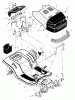 Murray 46108x89A - Yard King Performance 46" Garden Tractor (2000) Ersatzteile Hood And Dash