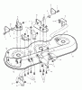 Murray 46108x89A - Yard King Performance 46" Garden Tractor (2000) Ersatzteile Mower Housing