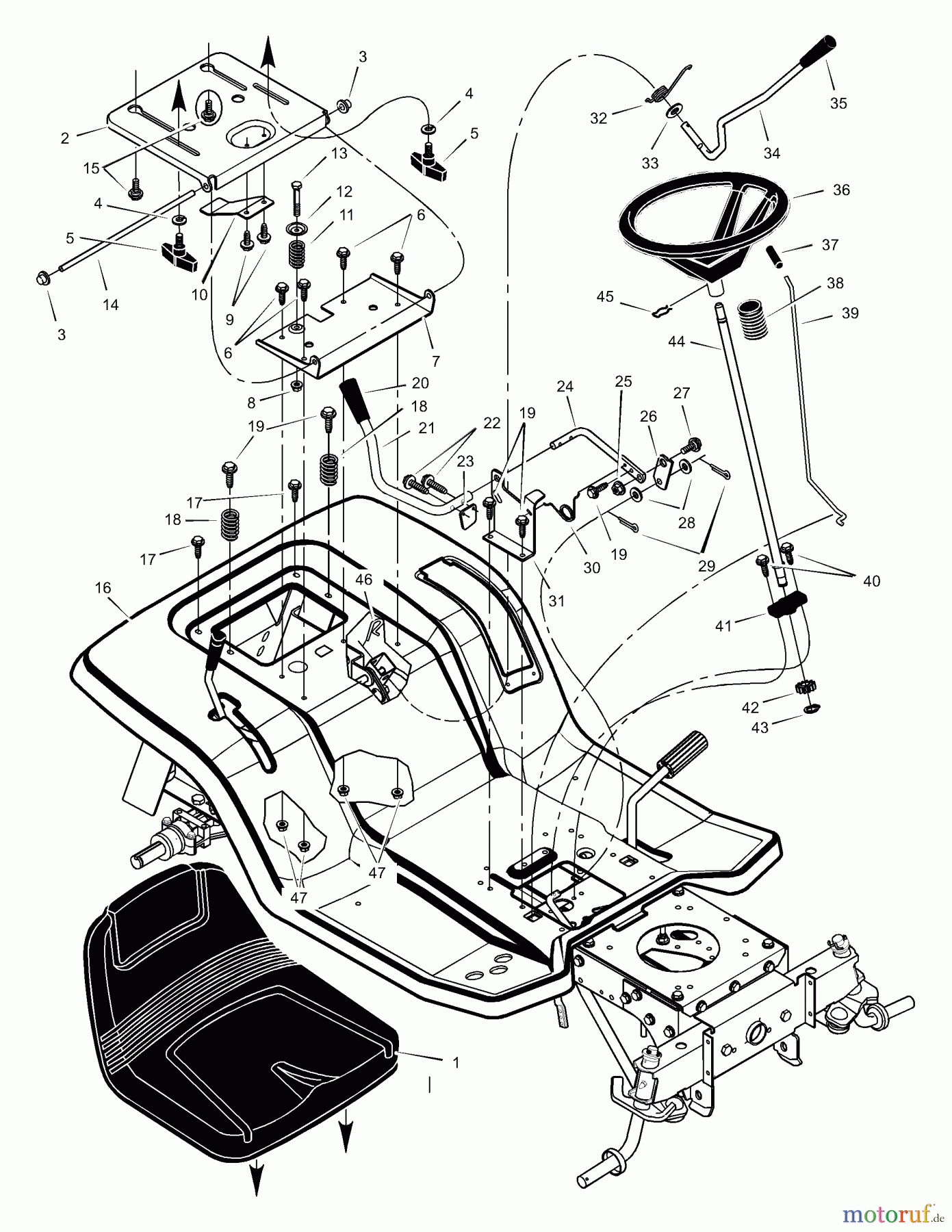 Murray Rasen- und Gartentraktoren 46108x89A - Yard King Performance 46