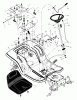 Murray 46108x89A - Yard King Performance 46" Garden Tractor (2000) Ersatzteile Seat Deck