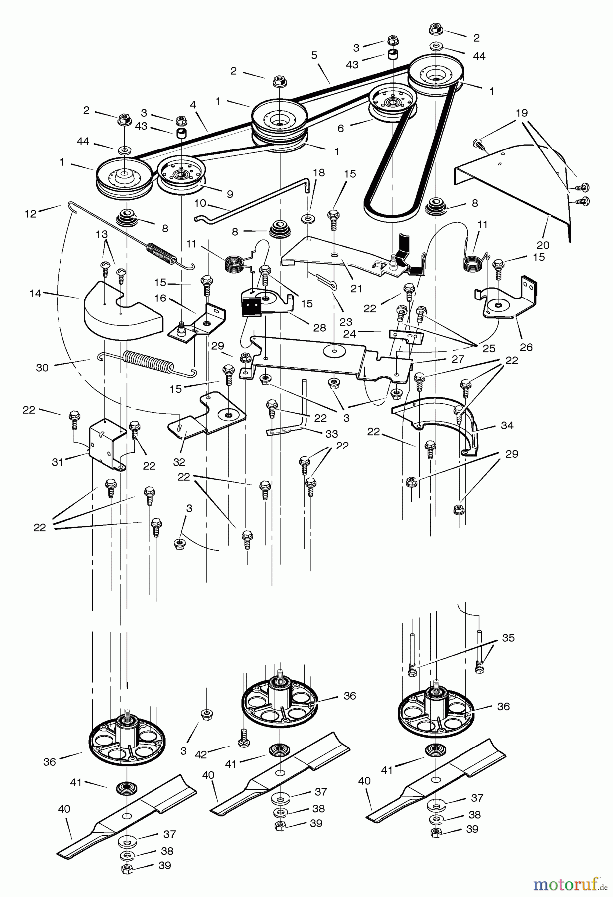 Murray Rasen- und Gartentraktoren 461603x48A - B&S/Murray 46