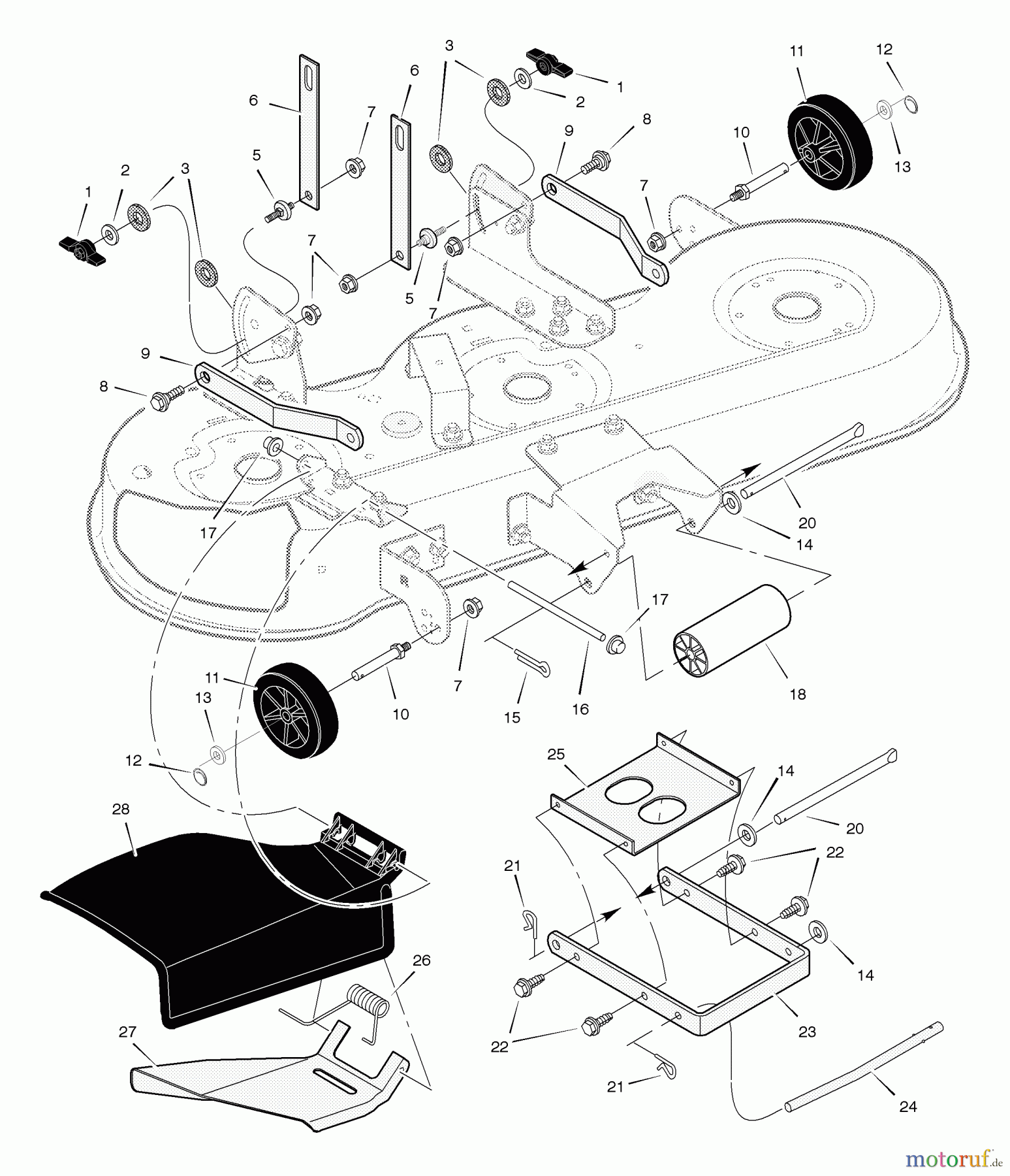 Murray Rasen- und Gartentraktoren 461604x99A - B&S/Murray 46