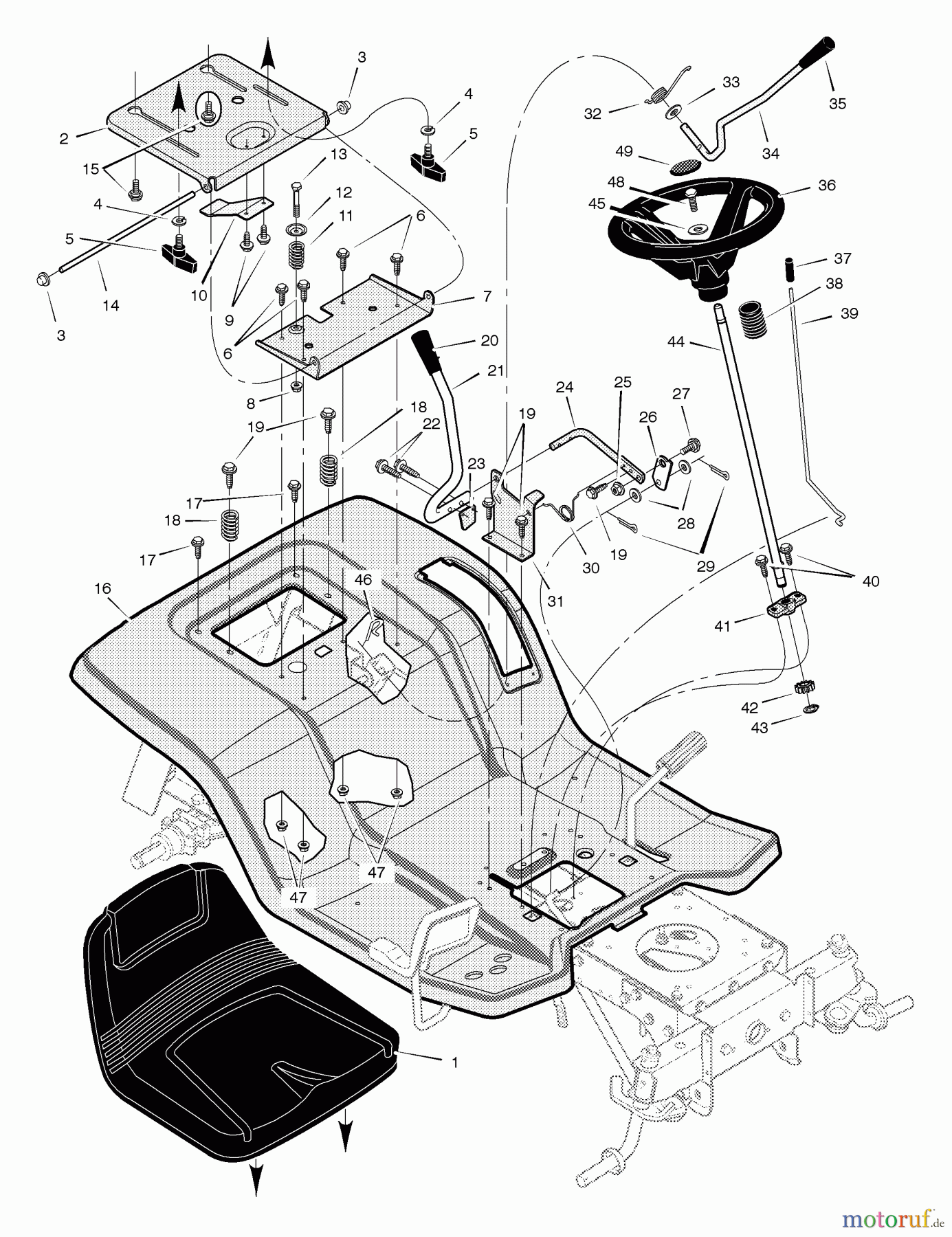 Murray Rasen- und Gartentraktoren 461604x99A - B&S/Murray 46