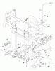 Murray 46379A - 46" Garden Tractor (1997) Ersatzteile Mower Housing Suspension