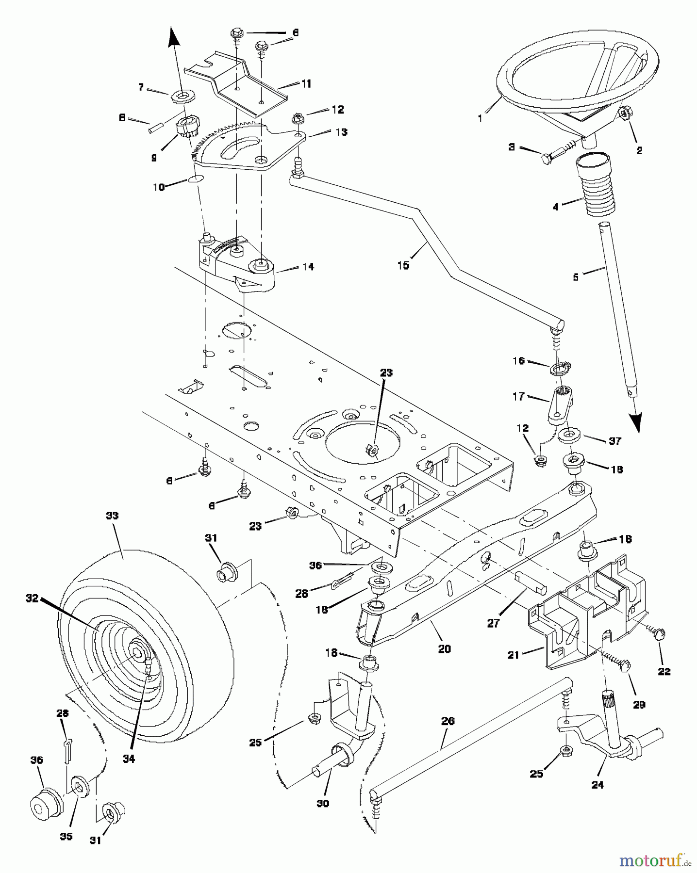  Murray Rasen- und Gartentraktoren 46379A - Murray 46