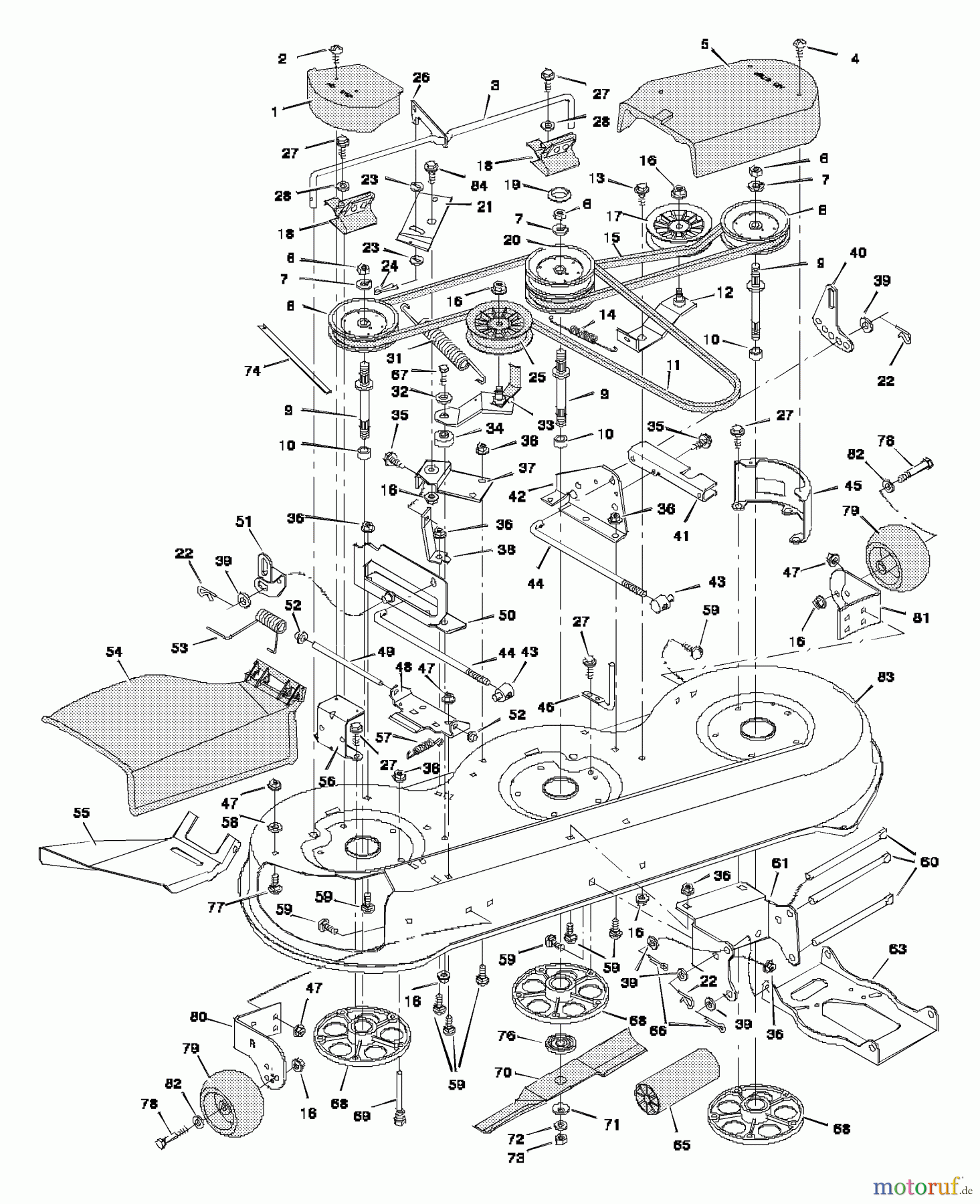  Murray Rasen- und Gartentraktoren 46379x192B - B&S/Murray 46