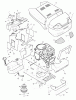 Murray 46379x71A - B&S/ 46" Garden Tractor (1998) (Quality Stores) Ersatzteile Hood & Engine Mount
