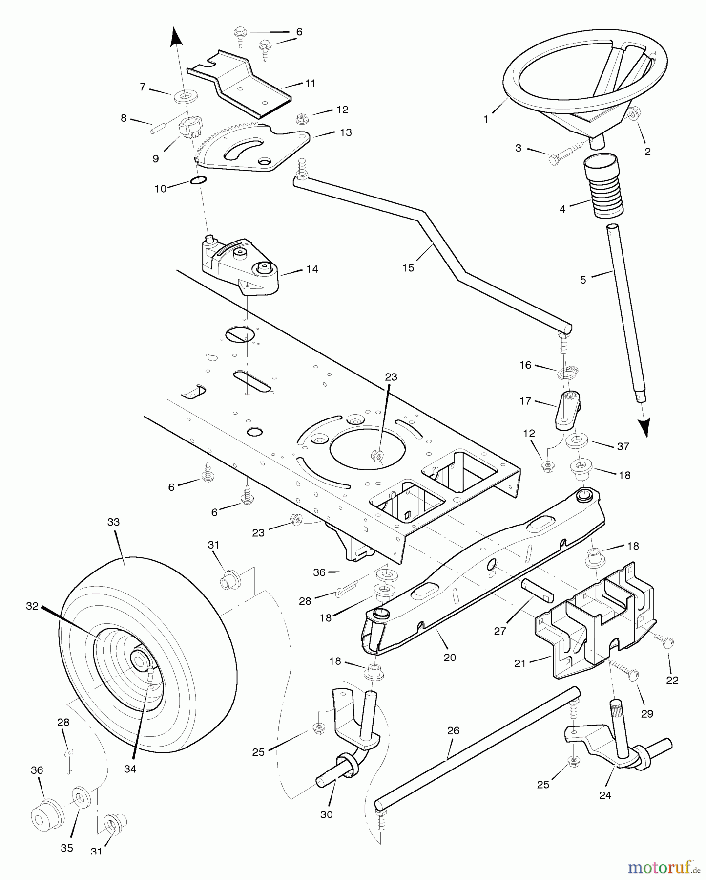 Murray Rasen- und Gartentraktoren 46404x21A - B&S/Murray 46