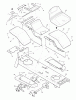 Murray 46404x8A - Scotts 46" Garden Tractor (1996) (Home Depot) Ersatzteile Body Chassis