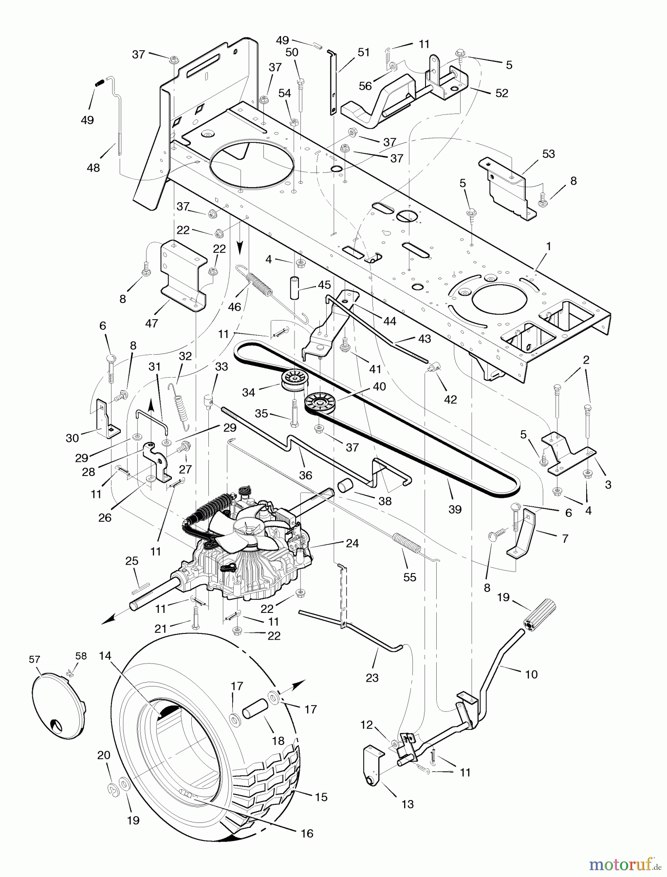 Murray Rasen- und Gartentraktoren 46404x8A - Scotts 46