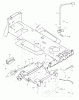 Murray 46430x6A - Ultra 46" Garden Tractor (1998) Ersatzteile Mower Housing Suspension