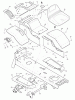 Murray 46430x8A - Scotts 46" Garden Tractor (1998) (Home Depot) Ersatzteile Body Chassis