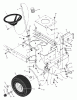 Murray 46501x92A - B&S/ 46" Lawn Tractor (2000) (Walmart) Ersatzteile Steering