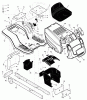 Murray 465600x31A - Scotts 46" Lawn Tractor (2003) (Home Depot) Ersatzteile Chassis & Hood