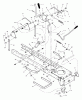 Murray 465600x48A - B&S/ 46" Lawn Tractor (2005) (Mills) Ersatzteile Mower Housing Suspension