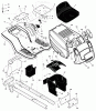 Murray 465600x8A - Scotts 46" Lawn Tractor (2003) (Home Depot) Ersatzteile Chassis & Hood