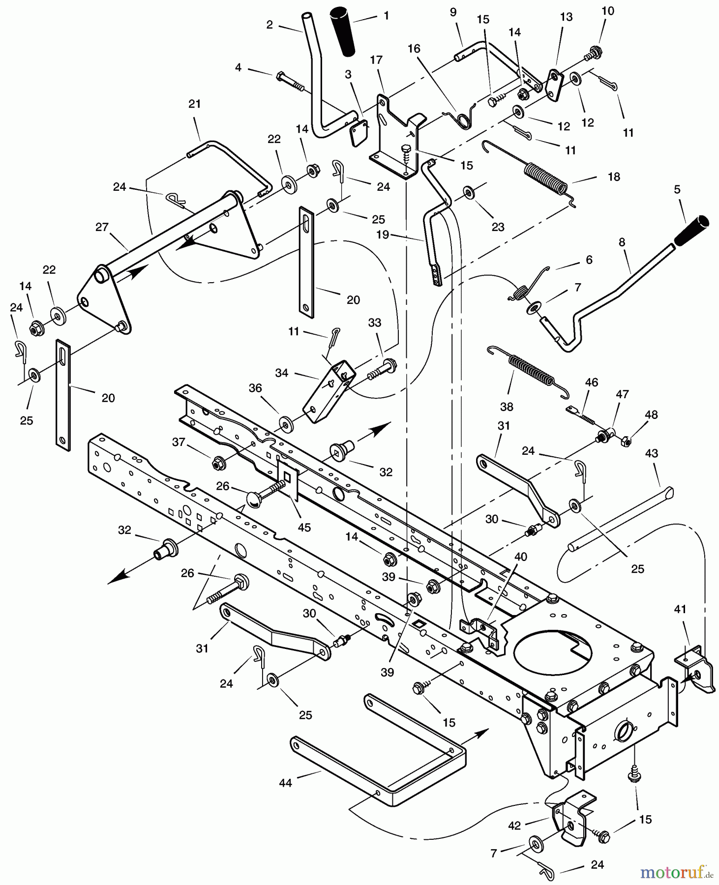 Murray Rasen- und Gartentraktoren 465600x8A - Scotts 46