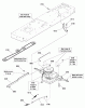 Murray 107.250040 (2691085-00) - Craftsman CTX9000, 42" Lawn Tractor, 20HP (2012) Ersatzteile Transmission Group (2987061)