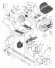 Murray 465602x31A - Scotts 46" Lawn Tractor (2001) (Home Depot) Ersatzteile Chassis And Hood