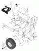 Murray 465602x31A - Scotts 46" Lawn Tractor (2001) (Home Depot) Ersatzteile Steering