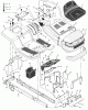 Murray 465602x31B - Scotts 46" Lawn Tractor (2002) (Home Depot) Ersatzteile Chassis And Hood