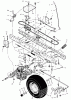 Murray 465602x31B - Scotts 46" Lawn Tractor (2002) (Home Depot) Ersatzteile Drive Assembly