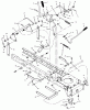 Murray 465602x31B - Scotts 46" Lawn Tractor (2002) (Home Depot) Ersatzteile Mower Housing Suspension
