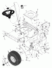 Murray 465602x8A - Scotts 46" Lawn Tractor (2001) (Home Depot) Ersatzteile Steering